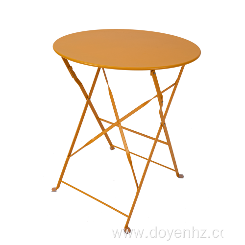 60cm Metal Folding Round Table